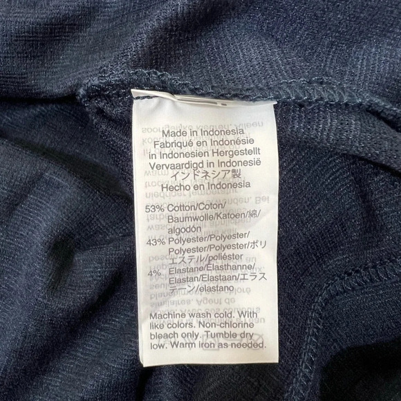 NWT MADEWELL Womens Size XXS Blue Apron Cross Back Tank Top Button Sleeveless - Picture 9 of 9